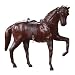 LEATHER RACING STALLION HORSE FIGURE SADDLE HARNESS