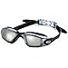 Girlang Swimming Goggles with FREE Protective Case, Nose Clip, Ear Plugs,clear swimming goggles Prescription No Leaking Anti Fog UV,for Adult Men Women Youth Kids Child (Black)