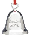 Review Reed & Barton 329/308 / Reed & Barton Annual Silverplated Bell Ornament, Christmas 2008