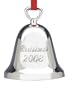 Reed & Barton Annual Silverplated Bell Ornament, Christmas 2008
