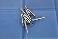 TEMO 10 pc 443 Carbon Steel Wire Brushes 1/4" pen Dremel Rotary Tool