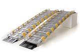 Roll-A-Ramp Wide Twin Track Ramp, 7' Long x 12