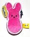 Peeps Bean Bag Plush, 6 Inch Pink Bunny with White Accents (1 Each)