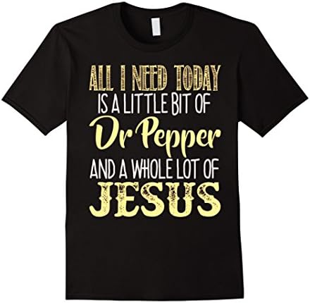Men's All I Need Today T-Shirt Large Black