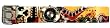 Nemesis Tattoo Band Leather Cuff Watch