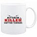 Mug White " ATTACK OF THE KILLER Scottish Terriers " Dogs