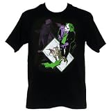 TS150 The Dark Knight Joker Wild Card Heath Ledger Batman T-Shirt