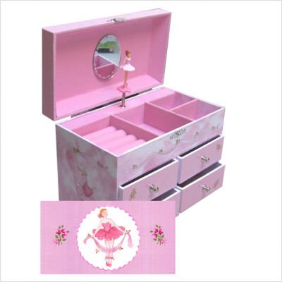 Prima Ballerina Music Jewelry Box