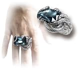 Earthly Delights - Snake Wrapped Around Pristine Swarovski Crystal