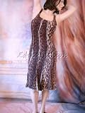 $1725 New BLUMARINE Velvet Ribbon Leopard Dress 44 / 10