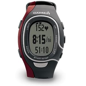 Garmin FR60 Men's Red Fitness Watch (Includes Heart Rate Monitor and USB ANT Stick)
