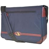 Navy/Burgundy Mobile Edge Maddie Powers Dig Laptop Messenger