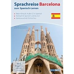 Sprachreise Barcelona zum Spanisch-Lernen: Reise-H�rbuch: Audio-CD in Spanisch, Textbuch in Spanisch und Deutsch, Kartenausschnitt f�r Ihre Tour