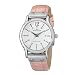 AK Anne Klein Women's 109435WTPK Swarovski Crystal Accented Silver-Tone Pink Leather Watch,AK Anne Klein,109435WTPK,ANNE KLEIN-9634