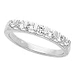 14K White Gold Diamond Wedding/Anniversary Band - 0.33 Ct.