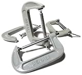 Denali 4-Inch x 2 1/4-Inch C-Clamp, 4-Pack