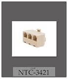 1 / 2 / 1+2 6P4C TRIPLEX SPLITTER