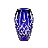 Waterford Jim O'Leary Araglin Prestige Cobalt 7-Inch Vase