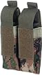 Leapers UTG Web System Double Pistol Mag Pouch, Woodland Digital