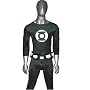 Ultimate John Stewart Green Lantern Mens Halloween Costume (Custom Made, One Size Fits Most)