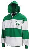 IRELAND HOODED JERSEY, (EMERALD/WHITE) LONG-SLEEVE