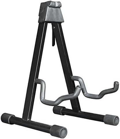 Stage Mate SM-AGS Pro Style A-Frame Guitar Stand, Black