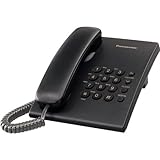 Panasonic KX-TS500B Integrated Corded Phone System Black