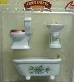 Review Artesania Latina  / Artisania Latina Dolls House Bathroom suite Porcelain