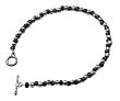 Handmade Brown and Silver Color Bead Bracelet