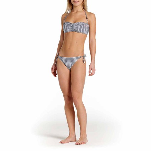 O\'Neill Damen Bikini PW Seersucker Bandeau B, blue aop, 40, 208441 Preisvergleich