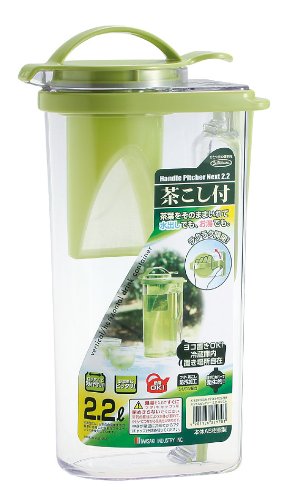 縦横茶こし付 ハンドルピッチャー 2.2L ネクスト K-1297 CM