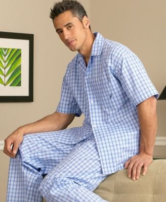 Buy Nautica Anchor Check Pajama Pant
