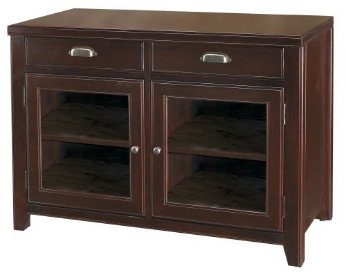 Kathy Ireland Home by Martin Tribeca Loft Cherry Entertainment TV Stand; 29-Inch Height