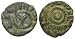 Islamic, Umayyad, Anonymous, Al Ramla Mint, c. 698 - 750 A.D.; Bronze Fals