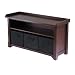 Storage Bench - Antique Walnut