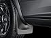 WeatherTech Custom No Drill Splash Guard MudFlaps for Ford F-150 - Front Pair (110002), Black