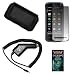 Cell Phone Accessories Bundle for Nokia 5800 XpressMusic (Includes; Premium Leather Side Carry Case, Rapid Car Charger, Custom LCD Screen Protector, Generation X Antenna Booster)
