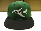 NFL New York Jets 2 Tone Logo Snapback Cap Old School Retro