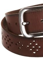 Cross Jeans Cinturón Piel (Chocolate)