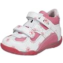 Primigi KLARISE-E 8190677, Mädchen Lauflernschuhe, weiss, (BIANCO/GERANIO)