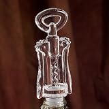 CORKSCREW CRYSTAL BOTTLE STOPPER