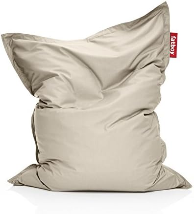 Original Outdoor Easy to Clean Sunbrella Fabric Lounge Bean Bag Chair by Fatboy