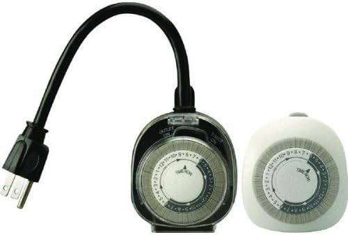 Mouse over image to zoom NEW Woods Christmas Outdoor Light Timer & Indoor Appliance Security 2-Pack