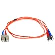 Fiber Optic Cable, ST/SC, Multi Mode, Duplex - 1 meter (62.5/125 Type)