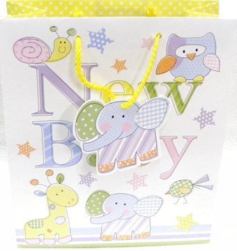 Adorable New Baby Gift Bags – Medium