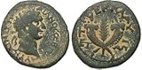Trajan, 25 January 98 - 8 or 9 August 117 A.D., Tiberias, Galilee; Bronze AE 20