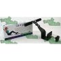 Sit-Up Bar - komplett in schwarz - platzsparend