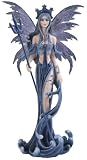 Fairy Collection Blue Pixie Desk Decoration Figurine Collectible Decor