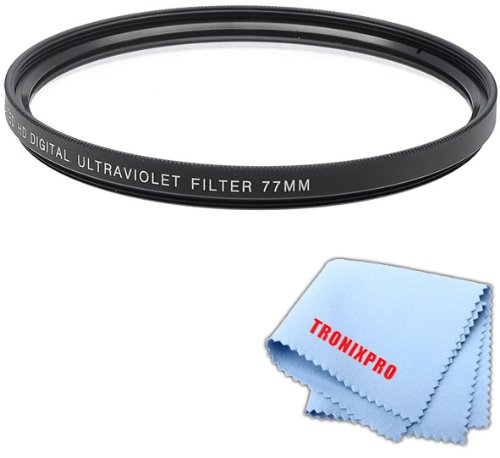 77mm Pro series Multi-Coated High Resolution Digital Ultraviolet Filter For Sigma 17-50mm f/2.8 EX DC OS HSM Zoom Lens, Sigma 85mm f/1.4 EX DG HSM Lens, Sigma 120-400mm f/4.5-5.6 DG APO OS HSM Autofocus Lens