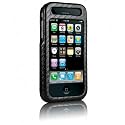 Case-Mate Signature Carbon Fibre Leather Case for iPhone 3G - Black